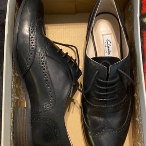 Brand new in the box Clark Womens leather dress shoes
